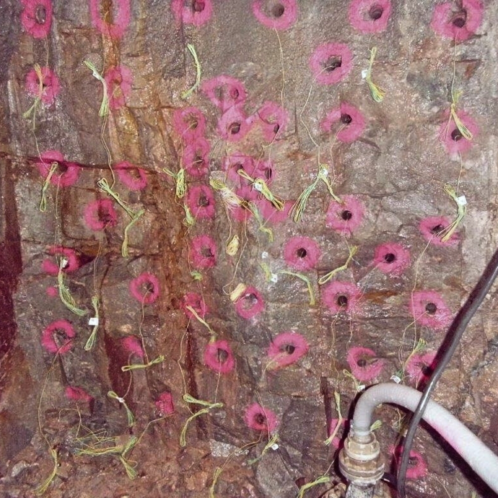 Bergsicherung Sachsen Sprengarbeiten